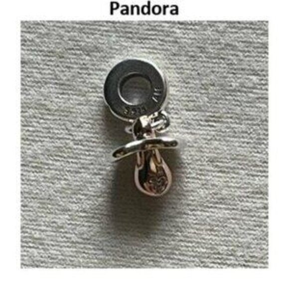 Authentic Pandora Baby Pacifier Dangle Charm - Picture 5 of 5